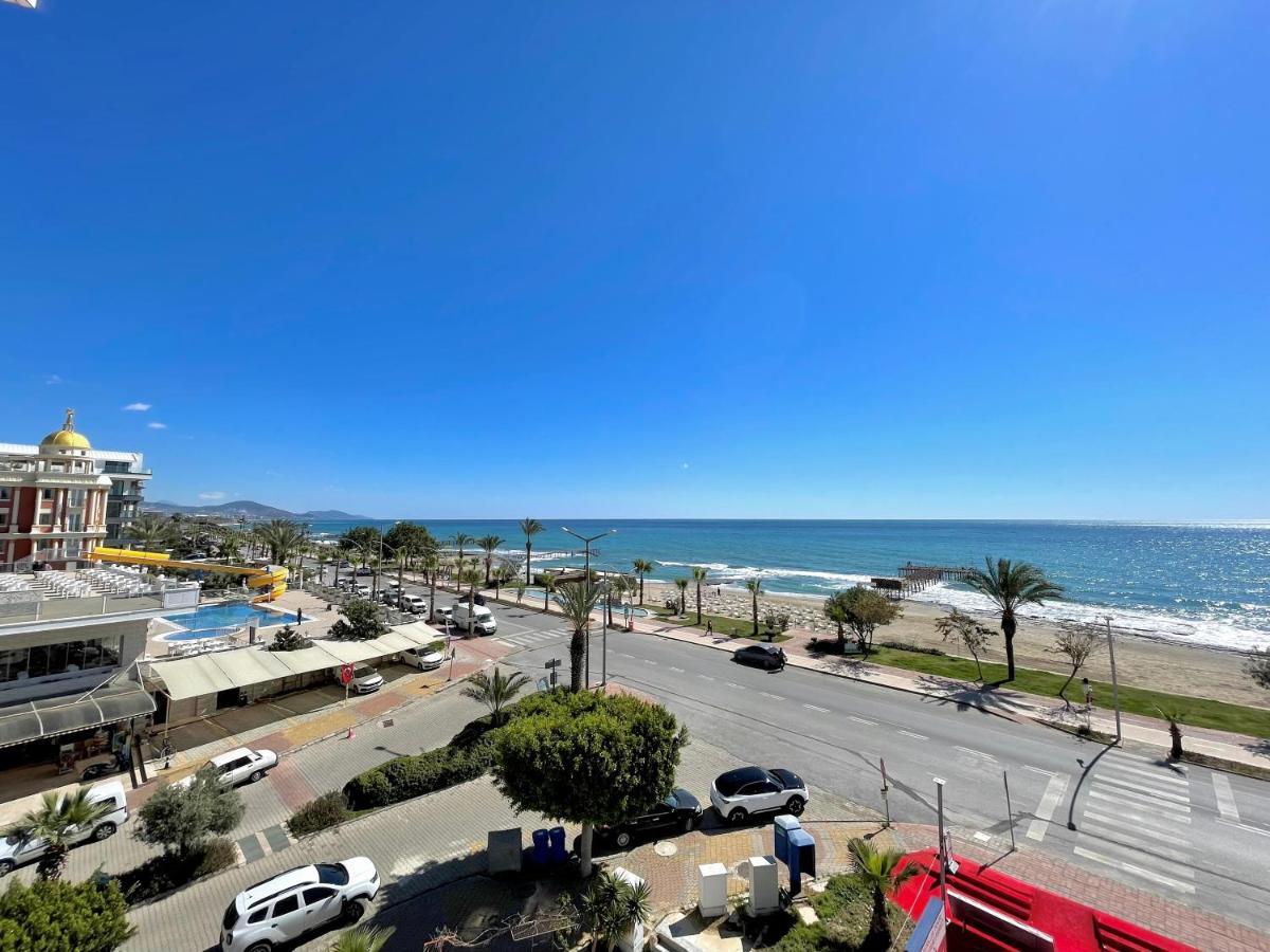 Sa Apartments! Beachfront Apartment With Sea View & Pool Alanya Extérieur photo
