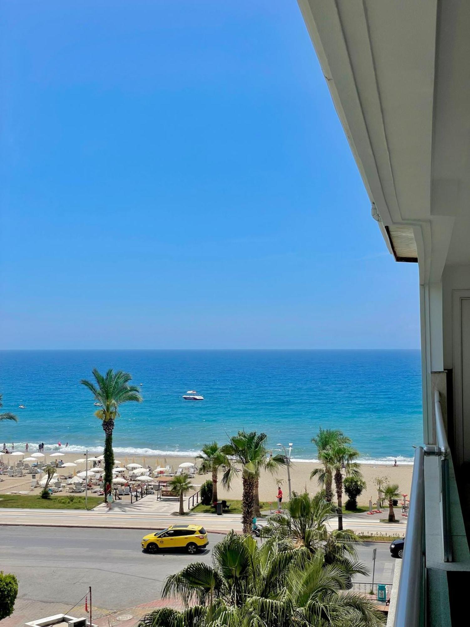 Sa Apartments! Beachfront Apartment With Sea View & Pool Alanya Extérieur photo