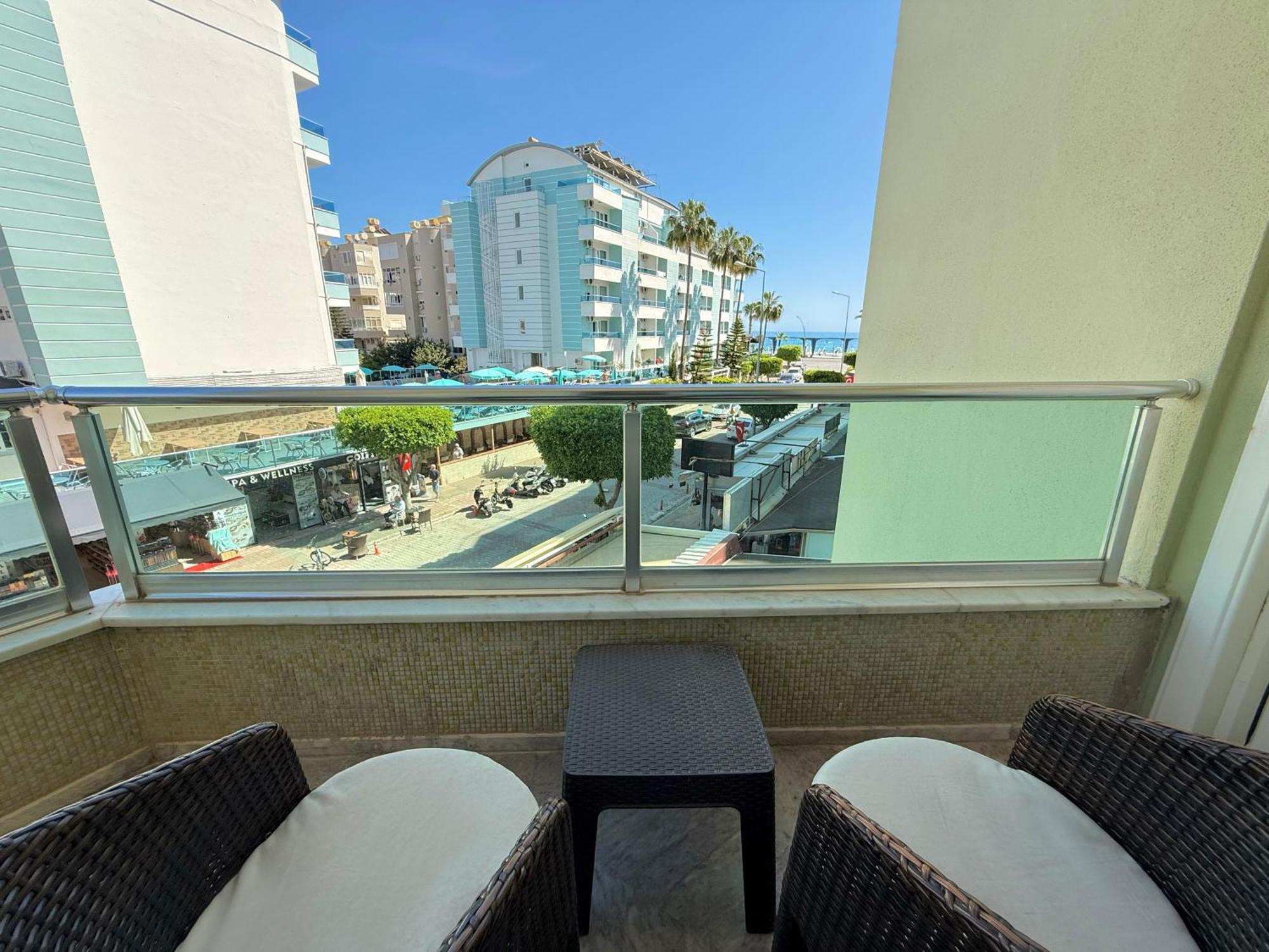 Sa Apartments! Beachfront Apartment With Sea View & Pool Alanya Extérieur photo