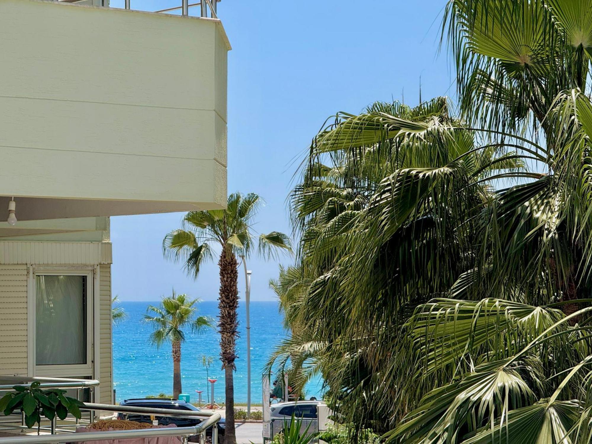 Sa Apartments! Beachfront Apartment With Sea View & Pool Alanya Extérieur photo