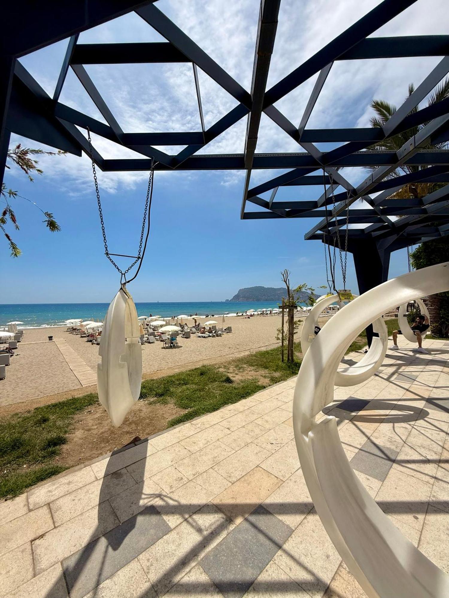 Sa Apartments! Beachfront Apartment With Sea View & Pool Alanya Extérieur photo