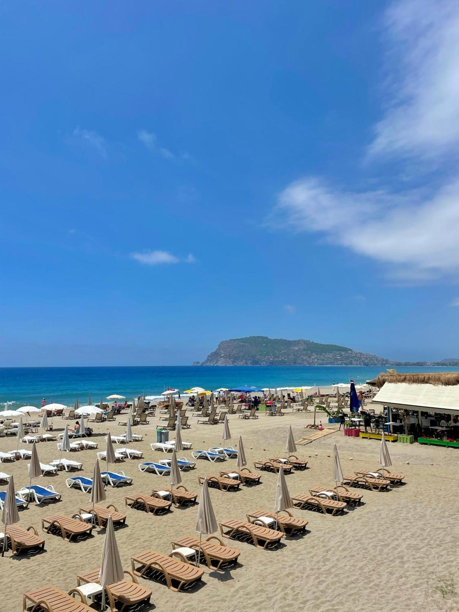 Sa Apartments! Beachfront Apartment With Sea View & Pool Alanya Extérieur photo